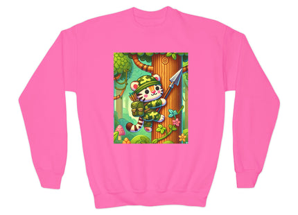 Stealthy Stripes Youth Crewneck Sweatshirt