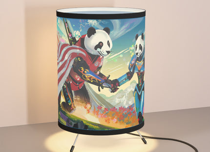 Cyber Punk Robots Tripod Lamp