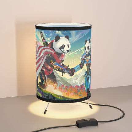 Cyber Punk Robots Tripod Lamp