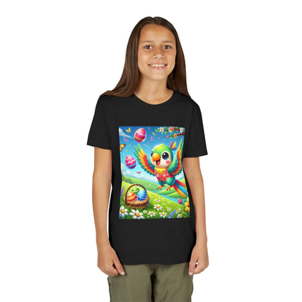 Easter Parrot Youth Short Sleeve Tee