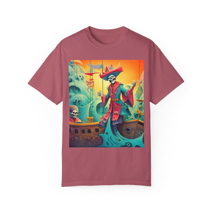 Skeleton Crew of the Misty Seas Unisex Garment-Dyed T-shirt