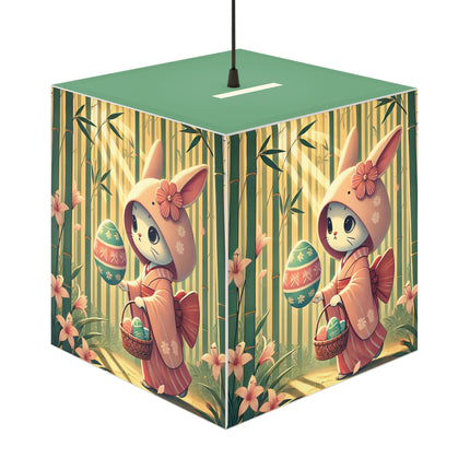 Geisha Kitten’s Easter Light Cube Lamp