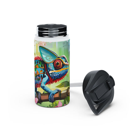 Camouflage Chameleon Stainless Steel Water Bottle
