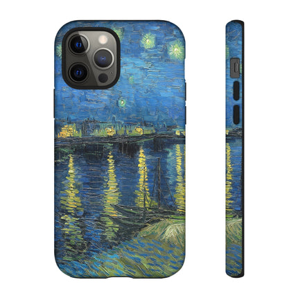 Starry Night Over the Rhone by Vincent Van Gogh Phone Cases
