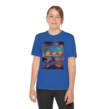 Whimsical Halloween Mischief Youth Competitor Tee