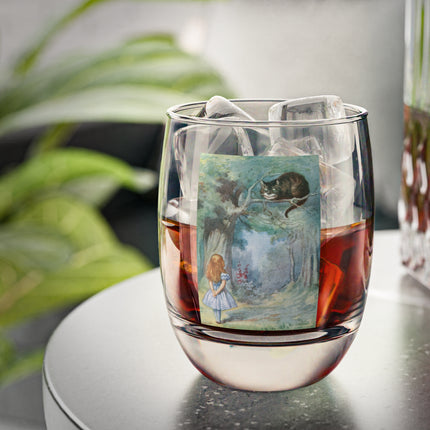 “I growl when I’m pleased, and wag my tail when I’m angry” by Sir John Tenniel Whiskey Glass