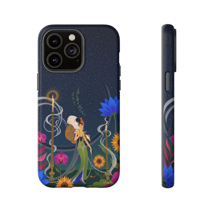 🌙🕯️ The Lady Of The Midnight Garden Phone Case – Art Deco Nocturne