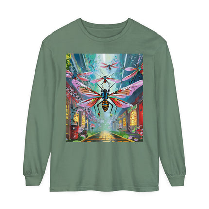 Neon Swarm Long Sleeve T-Shirt