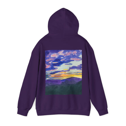 Naturstudie XII by Karl Wiener Heavy Blend™ Hooded Sweatshirt