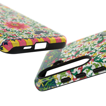 Colorful Floral Pattern by Owen Jones Phone Cases