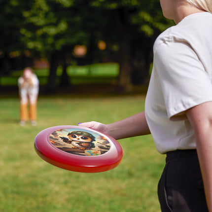 Owl on the Front Wham-O Frisbee – Tactical Scout & Night Watch