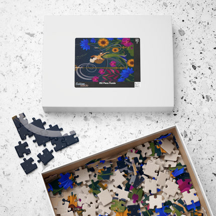 🌙🕯️ The Lady Of The Midnight Garden Puzzle – Art Deco Nocturne