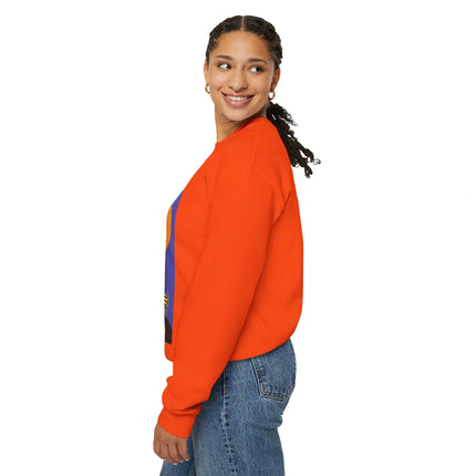 Halloween Night at the Haunted House Unisex Heavy Blend™ Crewneck Sweatshirt