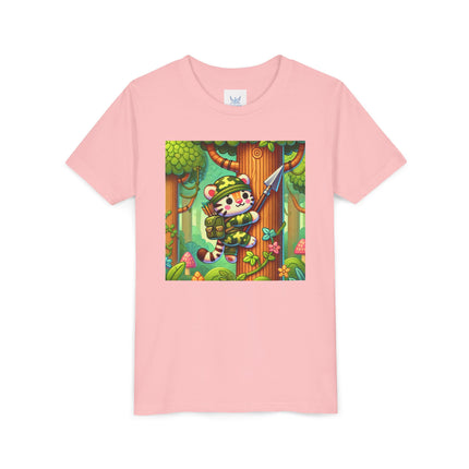 Stealthy Stripes Youth Short Sleeve Tee
