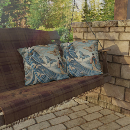 Butterfly Empress Outdoor Pillows – Graceful Butterflies & Timeless Elegance