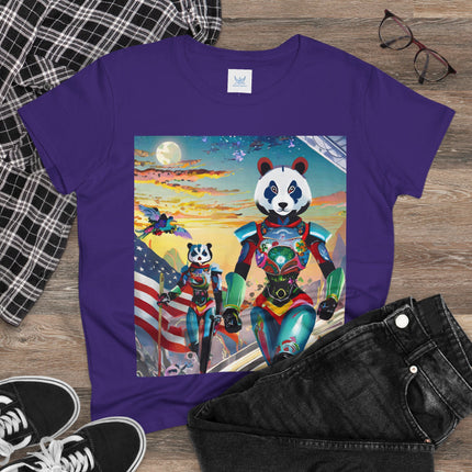 Cyber Punk Robots Cotton Tee