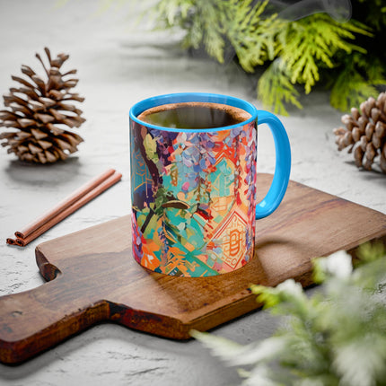 Golden Wisteria Symphony Colorful Mugs (11oz, 15oz)