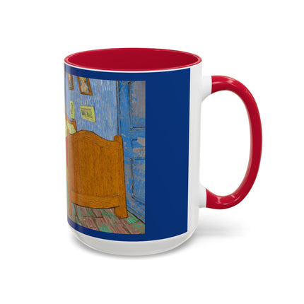 The Bedroom by Vincent van Gogh Colorful Mugs (11oz, 15oz)