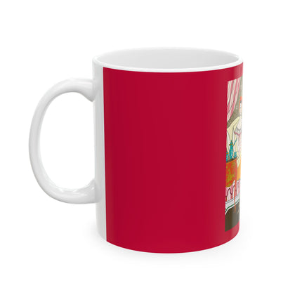 A Moment of Elegance and Comfort 11 oz Ceramic Mug