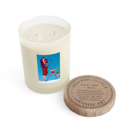Snowfall & Couture Scented Candle - Full Glass, 11oz