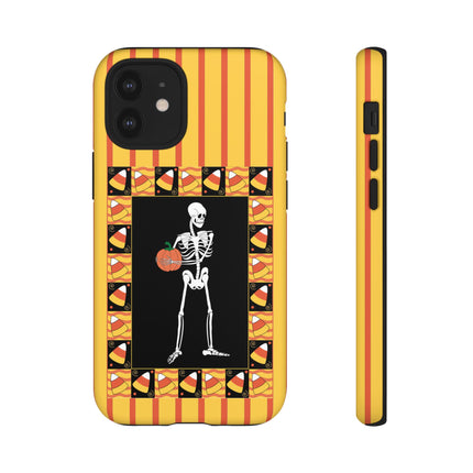 Candy Corn Skeleton Phone Cases