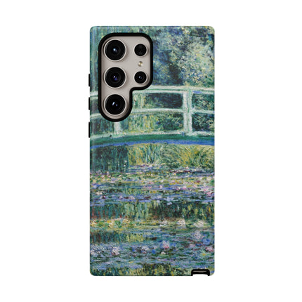 Water Lilies and Japanese Bridge by Claude Monet Phone Cases