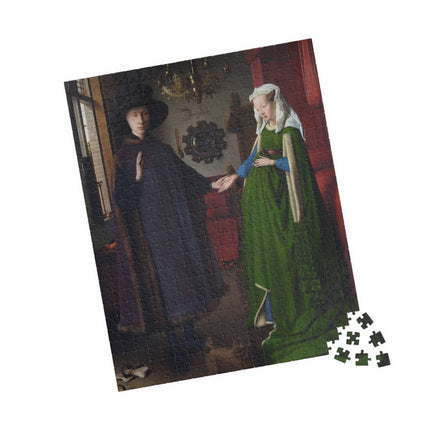 Arnolfini Portrait by Jan Van Eyck Puzzle (110, 252, 500-Piece)