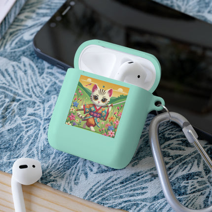 Samurai Kitten AirPods and AirPods Pro Case