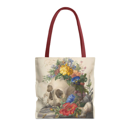 Vanitas Still Life by Herman Henstenburgh Tote Bag (AOP)