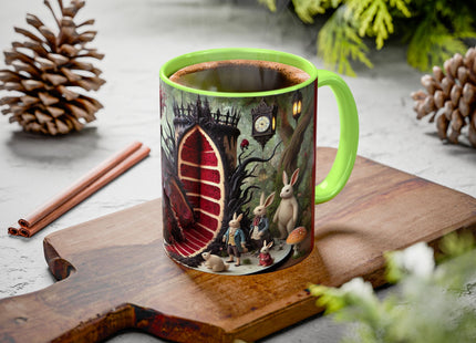 Malice in Wonderland – Gothic Halloween Colorful Mugs (11oz, 15oz)