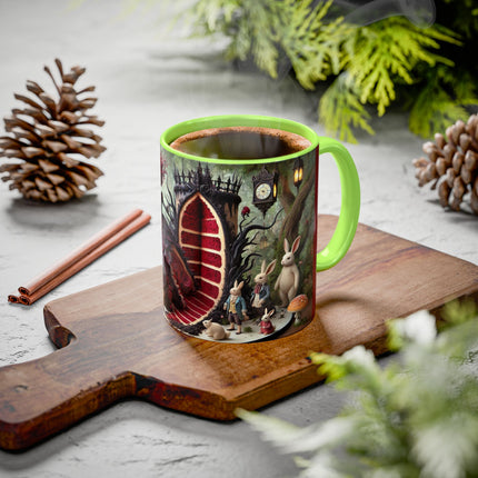 Malice in Wonderland – Gothic Halloween Colorful Mugs (11oz, 15oz)