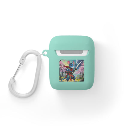 Cyber Samurai Rat AirPods Case Cover