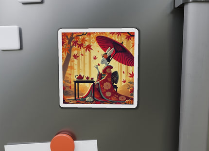 Theatrical Harvest Rabbit Die-Cut Magnets (5 Sizes)