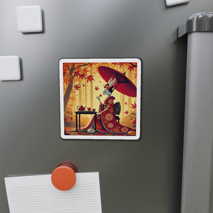 Theatrical Harvest Rabbit Die-Cut Magnets (5 Sizes)