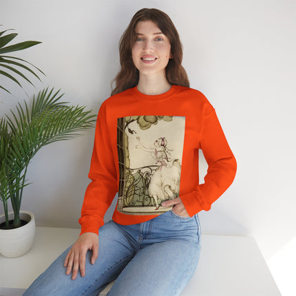 Sur talons rouges (On Red Heels) pl 02 by Gerda Wegener Heavy Blend™ Crewneck Sweatshirt