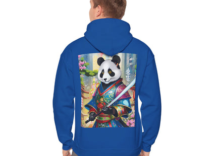 Cyberpunk Samurai Panda – Heavy Blend™ Hooded Sweatshirt