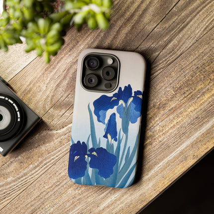 Iris Flowers by Ohara Koson Phone Cases