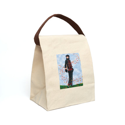 Elegance in Autumn Canvas Lunch Bag With Strap