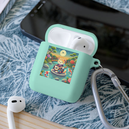 Melodic Kitten by the Koi Pond AirPods and AirPods Pro Case