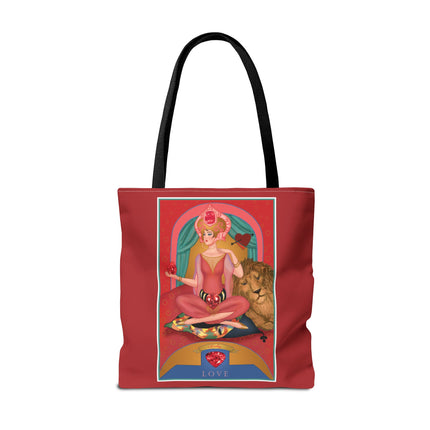 Astrology Gem Series: July & Ruby Tote Bag