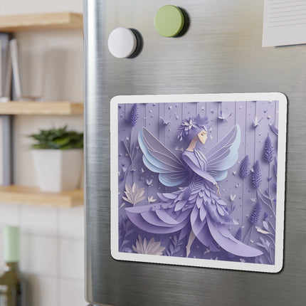 Lavender Fairy Die-Cut Magnets (4 Sizes)