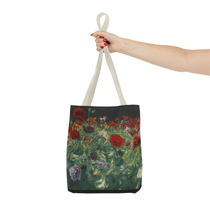 Poppies (A Study of Poppies for Carnation, Lily, Lily, Rose) by John Singer Sargent Tote Bag (AOP)