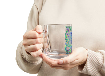 Fairy of the Koi Pond Glass Mug, 10oz