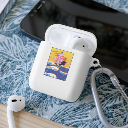 Golden Seas and Whimsical Dreams AirPods Case