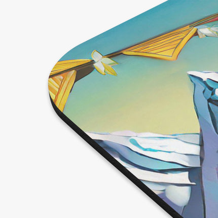 Eagle Skater Mouse Pad, Rectangle