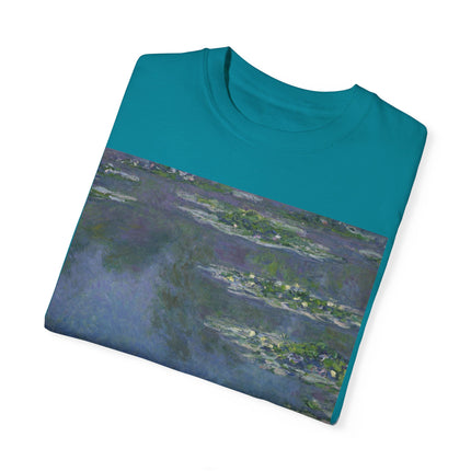 Water Lilies by Claude Monet Unisex Garment-Dyed T-shirt