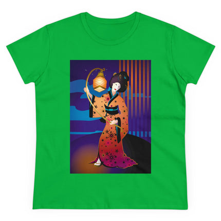 The Enchanting Geisha Women's Midweight Cotton Tee