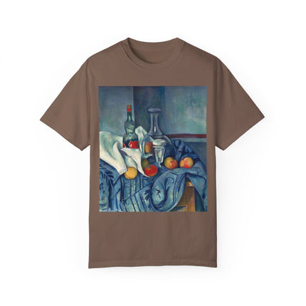 The Peppermint Bottle by Paul Cézanne Unisex Garment-Dyed T-shirt