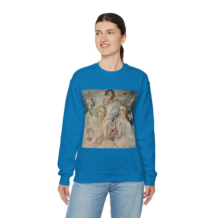 Les Femmes Fatales by Gerda Wegener Heavy Blend™ Crewneck Sweatshirt