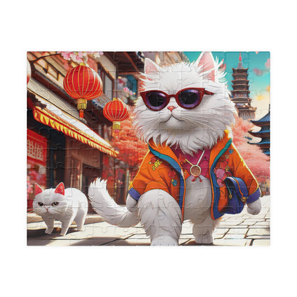 Fashionista Feline Puzzle (110, 252, 520, 1014-piece)